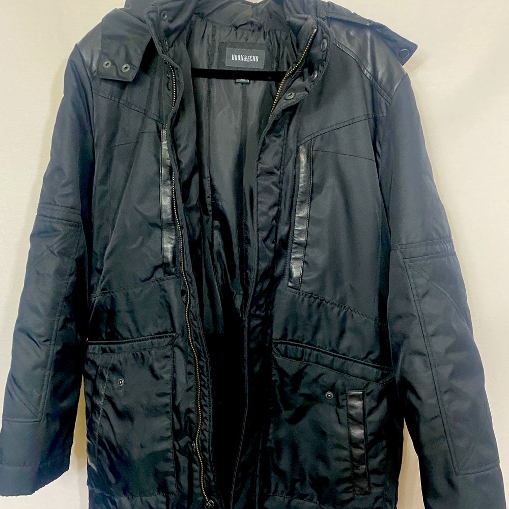 Hook&Echo Polyester Hooded Jacket - image 1